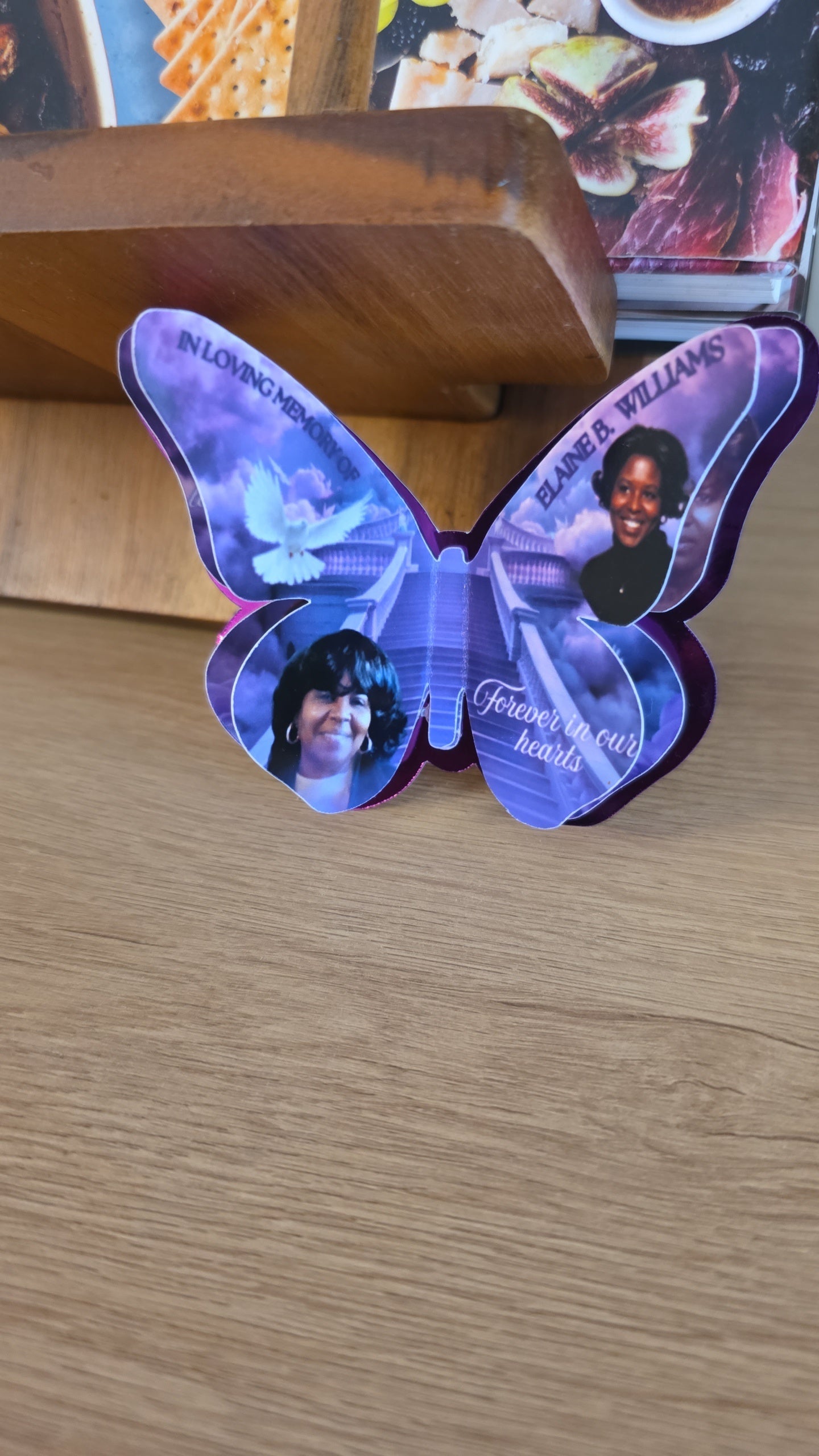 Butterfly keepsake pins
