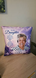 Held Close | Personalized Memorial Photo Pillow